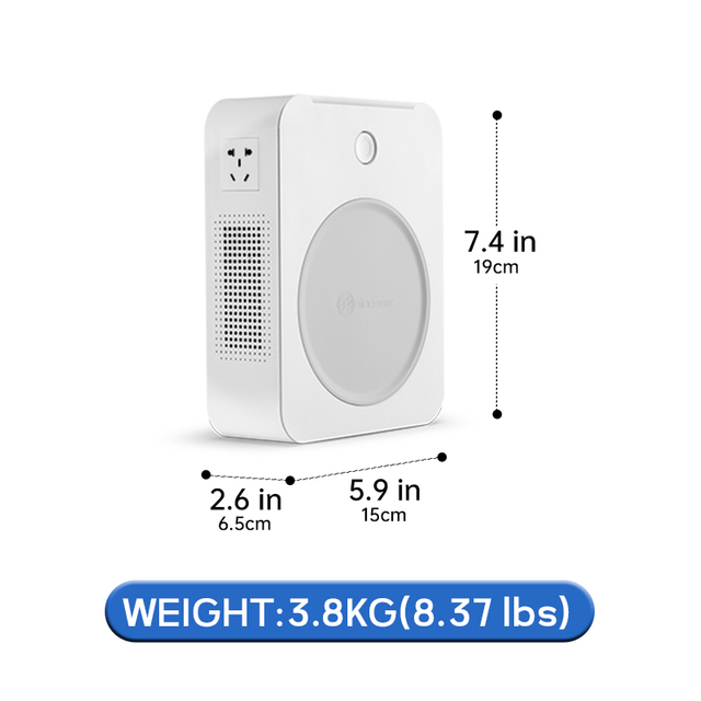 Bộ chuyển đổi điện &aacute;p tăng &aacute;p 800VA 110V sang 220V, L&otilde;i đồng, Vỏ chống ch&aacute;y, Hai đầu ra, Chất lượng tuyệt vời. Sử dụng c&aacute;c thiết bị điện 220V ở v&ugrave;ng c&oacute; điện &aacute;p 100V。