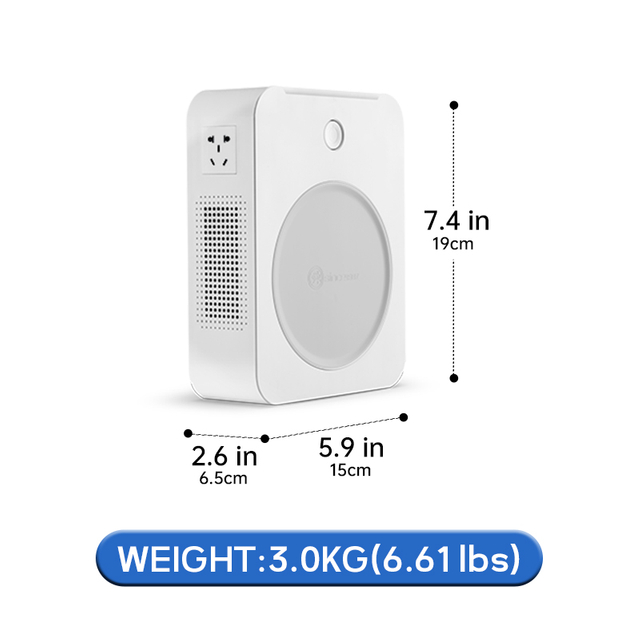O transformador elevador de cobre de 500VA converte 110V em 220V, permitindo que aparelhos de 220V funcionem sem problemas em &aacute;reas de 110V, como os EUA.