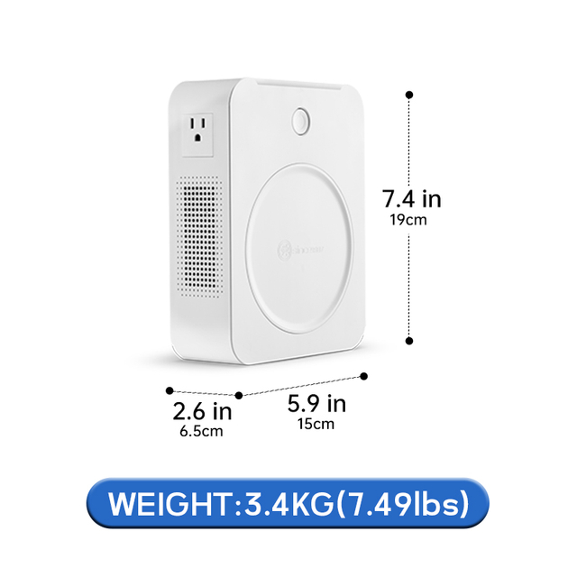 800VA ஸ்டெப்-டவுன் டிரான்ஸ்ஃபார்மர் 220V ஐ 110V/100V ஆக மாற்றுகிறது, ஐரோப்பா, ஆசியாவில் 110V தேவைப்படும் US அல்லது கனடியன் சாதனங்களை இயக்குகிறது.