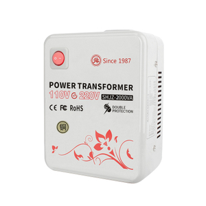Shunhong 2000w Pure Copper Converter, det ideelle valg for rejsende, opnå let 110V til 220V spændingskonvertering