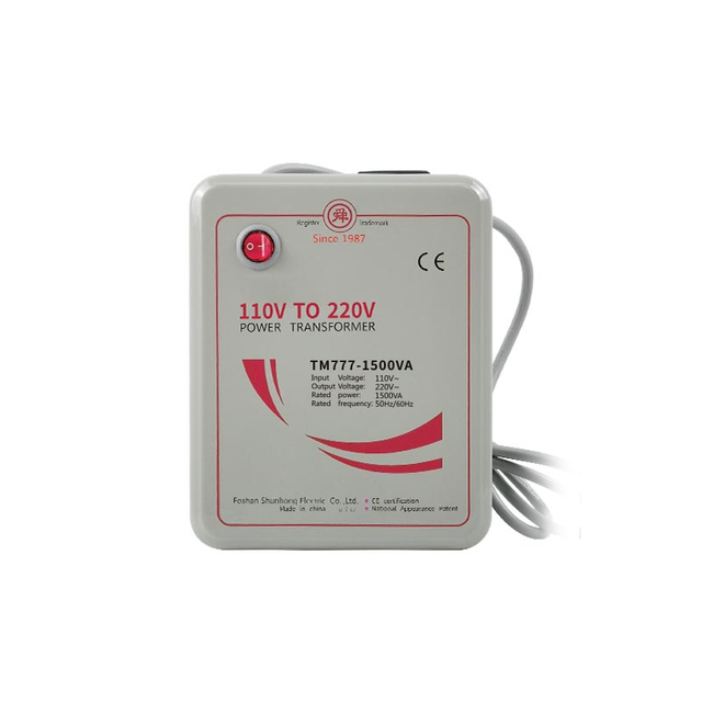 ከ 110ቪ እስከ 220v ቫንሽሽን የመለየት መለወጥ