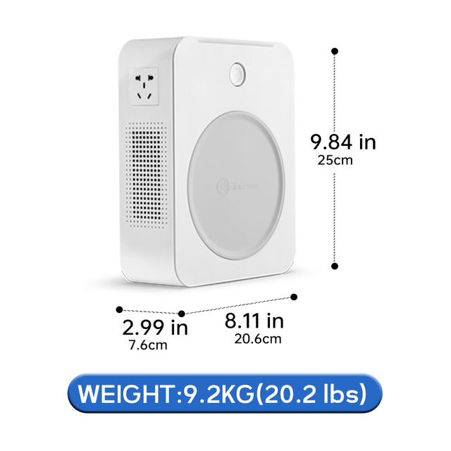 ShunHong 3000VA Pure Copper Voltage Converter, Step-up 100V Ki 220V, Tautoko Ngaohiko Converter mo Rice Cookers, Hair Dryers Me etahi atu taputapu Whare.