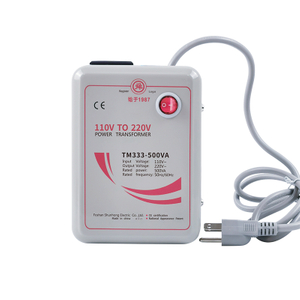Converter de tensão 500VA 110V a 220V, Application Global, solução de compatibilidade de tensão para eletrodomésticos