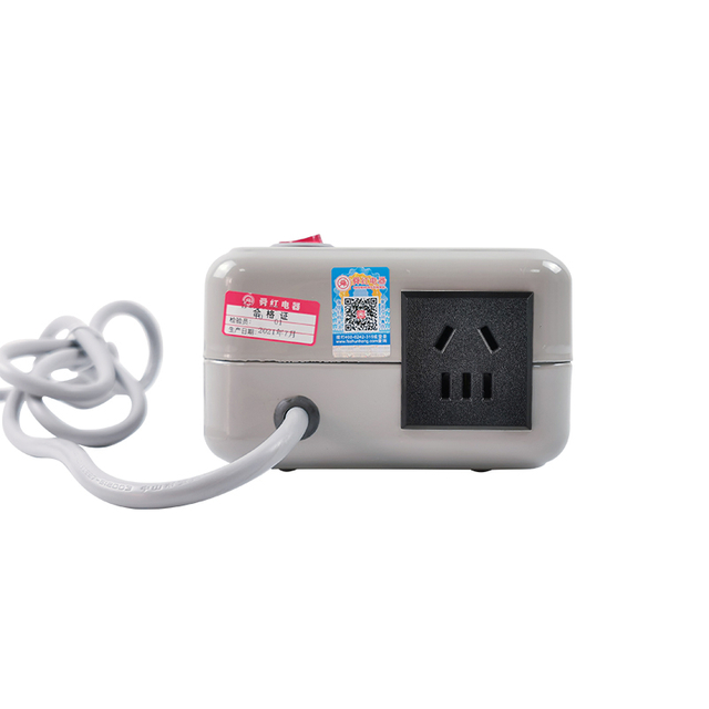 Shunhong TM333-500VA 110V እስከ 220V ደረጃ ወደ ላይ የቮልቴጅ መለወጫ (500 ዋ) 