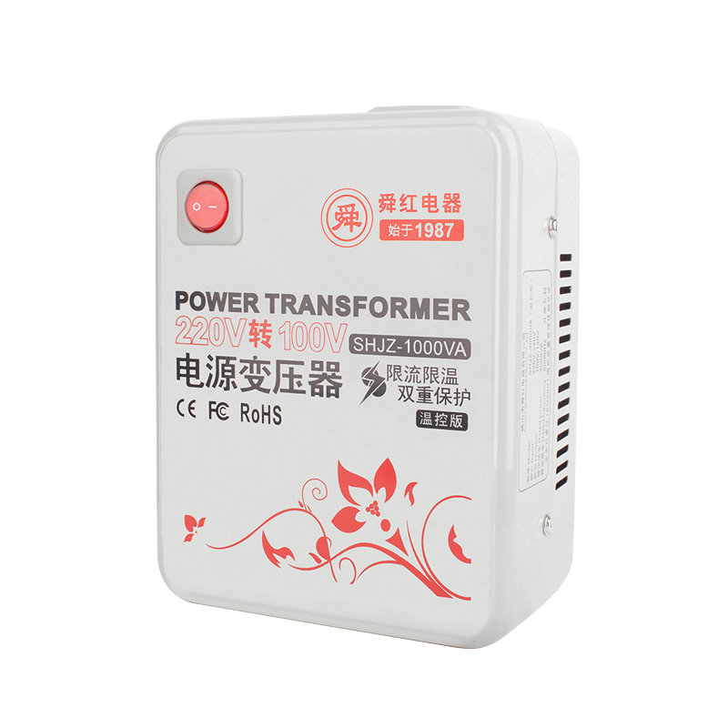 Kigeuzi cha Voltage cha 1000W, 220V Hadi 100V, Vifaa vya Kijapani vya Kutumika katika Maeneo ya 220V.