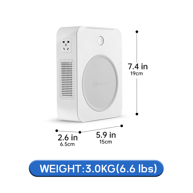 Miedziany konwerter napięcia podwyższającego o mocy 500 VA konwertuje napięcie 100 V na 220 V, umożliwiając prawidłową pracę europejskich urządzeń w obszarach 100 V, takich jak Japonia.
