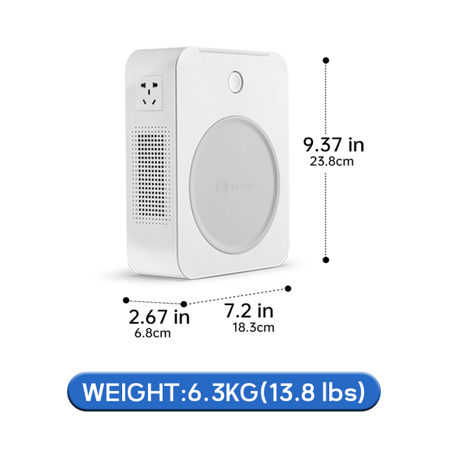 Bộ Chuyển Đổi Điện &Aacute;p 2000VA 110V Sang 220V; Được L&agrave;m Bằng Chất Liệu Đồng Nguy&ecirc;n Chất; Đầu ra điện &aacute;p 220V gấp đ&ocirc;i。