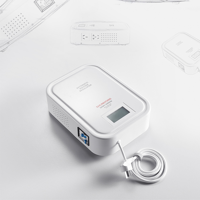 ShunHong Ngaohiko Regulator 220v Whare Mana Air Conditioning Rorohiko 5000w Kotahi-waahanga Iti Regulator Mana Whakanui.