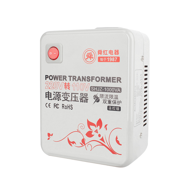 1000w хүчдэлийн хөрвүүлэгчийг 220V-ээс 110V-ийн тогтвортой хөрвүүлэхэд зориулагдсан.