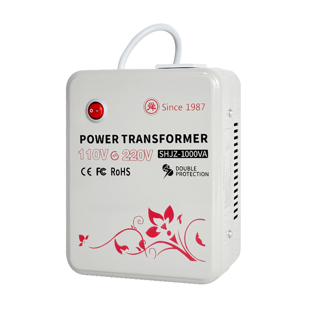 ShunHong 1000W Voltage Converter, 110V To 220V, Step-Up Power Converter 110V To 220V.